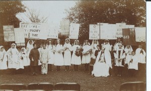 1st of 3 photos depicting The Prayer Book Pageant - May 1913