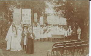 2nd of 3 photos depicting The Prayer Book Pageant - May 1913