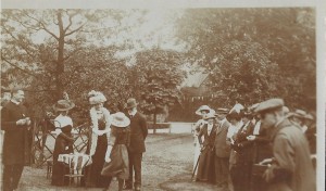 3rd of 5 photos of Admiral sir Earnest and Lady Rice hosting a Grand Bazaar and garden Fete on 30th July 1914 in aid if the St.Andrews Hall Fund