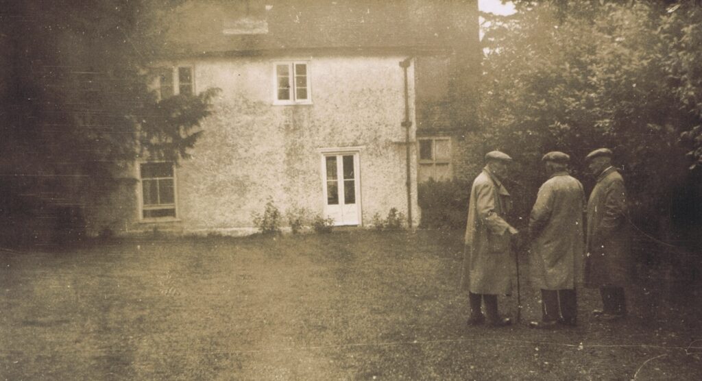 Viewing West Court Farm in 1936 (photo courtesy of JCW)